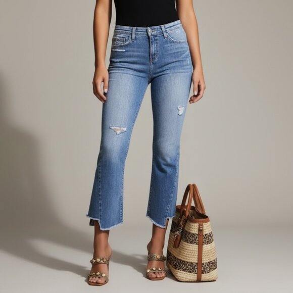 Flying Monkey Denim - 18. Flying Monkey Women's High Rise Flare Stretch Jean